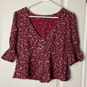 American Eagle Blouse Top
